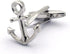 Sailing Boat Yacht Anchor Smart Shirt Tie Clip and Cufflinks Set...