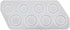 Szecl 8Pcs/Set Ring Silicone Molds for Epoxy Resin Assorted Sizes Ring Mold in US Size 5-12 Circle Jewelry Casting Mold for DIY Ring Making Round ...