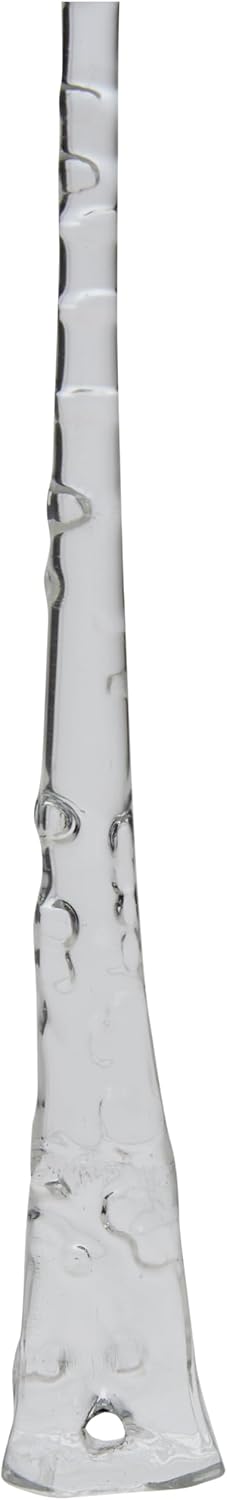 Department 56 Christmas Basics Glass Icicles Hanging Ornament Set, Various Sizes, Clear...
