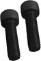 Black Pair of Replacement Screws for Fuel Wheels Black Center Cap Cap 1001-63B...