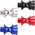 Manual Car Gear Shift Knob Adapter,Shift Knob Boot Retainer Adapter Aluminum Alloy Gear Shift Knob Retainer Fit for SubaruBRZD,FT86 GT86,Black...