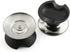 2Set Lid Knob Handle Kit Universal Replacement Kitchen Cookware Pot Pan Lid Cover Knob Handle With M5 Screw, Rubber Gasket And Stainless Steel Was...