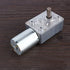 DC 12V Worm Gear Motor Reduction Electric Motor Reversible High Turbo Electric Geared with Self Lock Design(62RPM)...