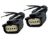 Huayicarbpart 2Pcs 4-Wire HID Halogen Headlight Connector Pigtail Harness Plug Compatible with Ford Escape Taurus F150 2013-2021...