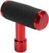 Car Shift Knob, Car Shift Gear Knob T Shaped Universal Manual/Automatic Gear Shifter Knob Replacement Part (Red)...