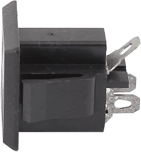 uxcell 5 Pcs AC 125V US Outlet Panel Mount Power Rewiring Socket Black...