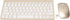Keyboard Mouse Set 2.4G USB Thin Ergonomic Mute for Computer (Luxury Gold Color)...