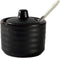 Ceramic Mini Sugar Bowl Seasoning Pot Salt Pepper Storage Jar with Lid Spoon,70ml...