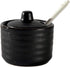 Ceramic Mini Sugar Bowl Seasoning Pot Salt Pepper Storage Jar with Lid Spoon,70ml...