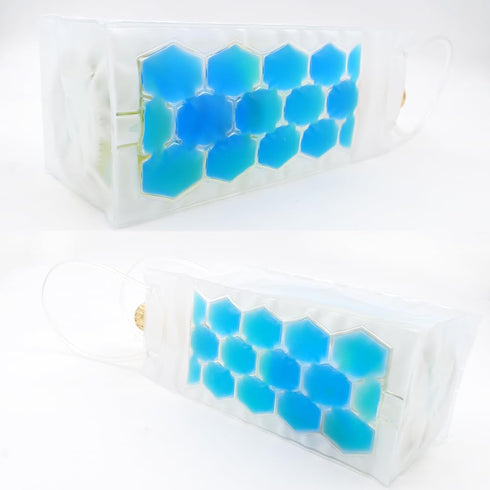 Wine Cooler Bag, Ice Bag for Wine Beer Bottle (2 Pack) Instant Cooling and Keeps Your Drink Cold Keep Cool and Chill Champagne Wine (Teal (2 Pack)...
