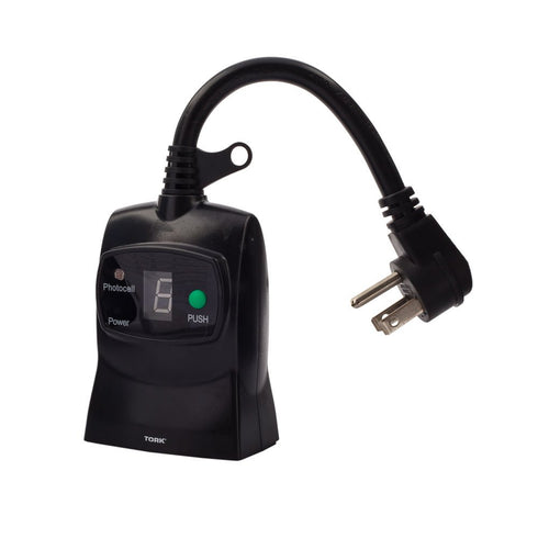 NSi Industries TORK 654E Outdoor Heavy-Duty 15-Amp Photocell Controlled/Light Activated, 2 outlets...