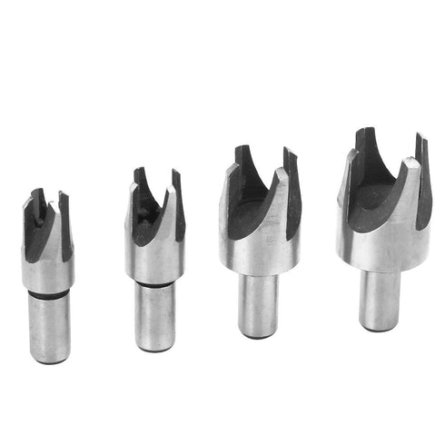 Countersink Drill Bit Set, Woodworking Tapered Plug Cutter Carbon Steel for Bench Drill for Woodworking Hole Saw Cutting...
