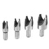 Countersink Drill Bit Set, Woodworking Tapered Plug Cutter Carbon Steel for Bench Drill for Woodworking Hole Saw Cutting...