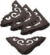 Corner Protector Edge 4 Pcs Antique Metal Decorative Box Bumpers for Cabinet Chest Desks Jewelry Door Drawer Tables Guard Furniture Hardware Acces...