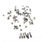Complete Full Screws Set Kits Replacement Part with Outdoor Pentalobe Screws for iPhone 14...