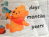 Baby Monthly Milestone Blanket Newborn Photo Props Shoots Backdrop Personalized Animal Yellow Bear Pink Elephant Blowing Bubbles Photography Growi...