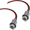 2PCS T15 Harness Pigtail Socket, 194 Bulb Socket Tail Light Wire Wiring Harness T10 T13 T15 Turn Signal Brake Side Marker Light Bulb Adapter Cable...