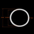 X AUTOHAUX Silicone O-Rings, 70mm OD 63.8mm ID 3.1mm Width VMQ Seal Gasket for Compressor Valves Pipe Repair, White, Pack of 10...
