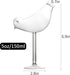 Cocktail Glasses Bird Shaped Cocktail Wine Glass 5oz/150ml Set of 2 Bird glasses Drinking Unique Champagne Coupe Glass Bird Shape Martini Goblet C...