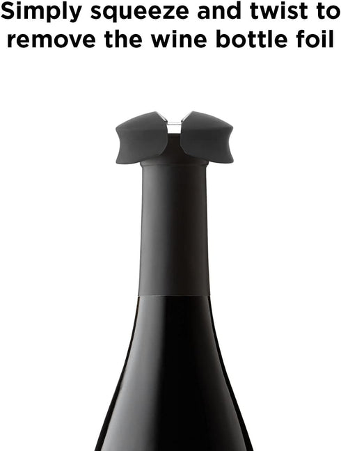 Rabbit Wine Bottle Foil Cutter (Black), 1 EA - W6113...