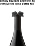 Rabbit Wine Bottle Foil Cutter (Black), 1 EA - W6113...