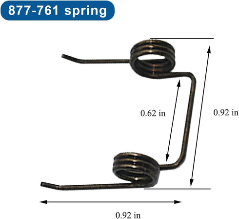 877-761 877761 Feeder Spring for Coil Roofing Nailer Compatible with Hitachi NV45AB2 NV83A/A2 NV50AP2 NV65AC (6/Pack)...