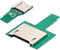 Chenyang 2Pcs TF Micro SD Card Male Extender to SD Card Female Extension Adapter PCBA SD/SDHC/SDXC UHS-III UHS-3 UHS-2...