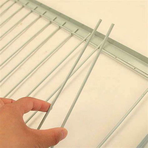 Pigeon Trap Doors Pigeon Loft Door Pigeon One Way Entrance Door Iron T Bars Frame Window Bird Cage Door(12 * 10 inch)...
