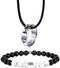 12 Zodiac Constellations Necklace Bracelet Horoscope Constellation Beaded Bracelet Necklace for Women Men 2Pcs Set Jewelry...