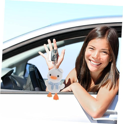 Duckling Keychain, Plush Keychain, Tiny Duck Keychains Backpack Pendant Plush Keychains Plush Duck Keyring Plush, Stuffed Animal Keychain, Stuffed...