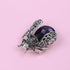 2Pcs Crystal Insect Brooch Beetles Brooches Pin Fashion Brooch For Women Pins Scarf Clip Jewelry Broach Purple Blue...