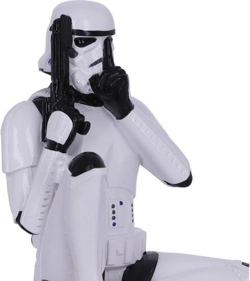 Nemesis Now B4894P9 Original Stormtrooper Three Wise Sci-Fi Speak No Evil, Multicolour, 10cm...