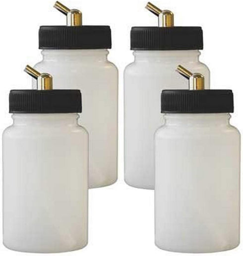 Paasche Airbrush BA-30-3P-4 3 oz Bottle Assembly for H or EZ Airbrush, 3 Ounce, None...