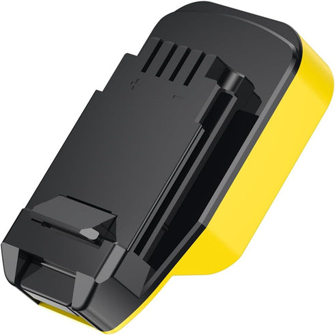Dual-Tool Battery Adapter Upgraded for Black and Decker 20v MAX (Not 18v) Tools or for Porter Cable 20v MAX (Not 18v) Tools - Compatible with DeWa...