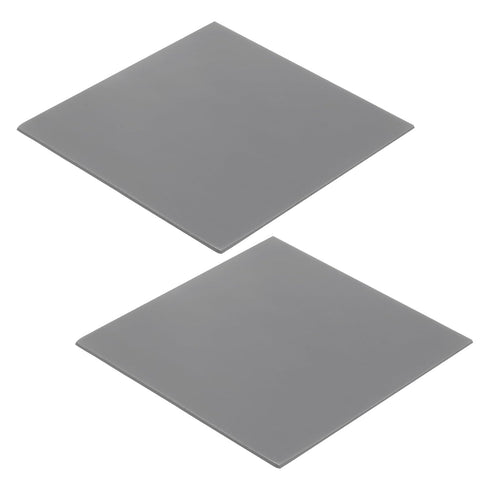 MECCANIXITY 2 Pack Thermal Pad 4.0W/m.K Insulated Heat Resistant High Temperature Resistant Silicone Cooling Pads 100x100x2mm for Laptop Computer ...