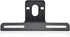 Steel Heavy Duty License Plate Holder Bracket and Light Mount for Trailers, Trucks, Cars, Certain Motorcycles with Mounting Screws, Reflective Sti...