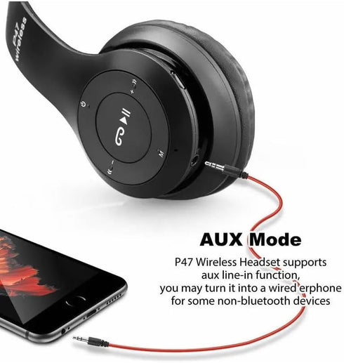 Upgraded Hybrid Noise Cancelling Headphones with Transparent Modes Wireless Bluetooth with Mic, Deep Bass,Soft-Earpads,Fast Charging...