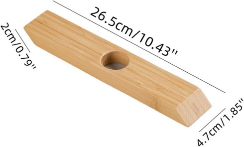 2PCS Wine Bottle Holder Wine Rack Countertop Bamboo Wine Rack for Home Decor Kitchen Storage Pantry Cabinet Bar Decor Dining Table Display...