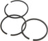 3Pcs Piston Ring, Air Compressor Piston Ring Pneumatic Drive Airtight for 55mm Cylinder Diameter...