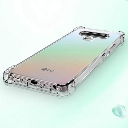 Osophter for LG Stylo 6 Case Clear Transparent Reinforced Corners TPU Shock-Absorption Flexible Cell Phone Cover for LG Stylo 6(Clear)...
