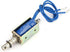 DC Electromagnet, Automation Control 6/12/24V DC 300mA DC Pull Push Type Electromagnet for Food Machine Textile Machinery, 5N Magnet Attraction, 1...