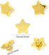 Honbay 60PCS Plastic Star Buttons Decorative Sewing Craft Buttons Embellishments for Scrapbooking Clothing DIY Craft and Other Projects (12mm)...