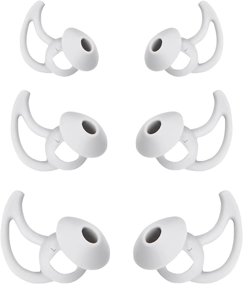 Earbud Replacement Tips Silicone Earbud Tips Earbud Caps Compatible with Bose Quietcomfort and Sport Headphone Earbud Rubber Tips Ear Tips 3 Pairs...