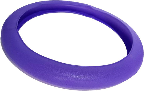 Steering Wheel Cover Women Car Steering Wheel Cover Silicone Steering Wheel Cover Purple, Anti-Slip Wheel Protector...