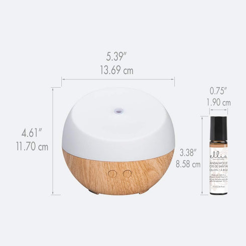 Ellia Sandalwood Essential Oil Roll-On | 10ml, 100% Pure, Therapeutic Grade...
