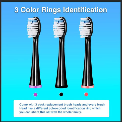 Replacement Heads for WaterPik Sonic Fusion SF-01/SF-02/SF-03/SF-04,Replacement Brush Heads Compatible with WaterPik Sonic Fusion 2.0 Flossing Too...