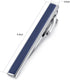 HONEY BEAR Mens Tie Clip Bar for Normal Size Business Wedding Gift,5.4cm,Navy Blue...