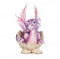 StealStreet SS-G-71468 Purple Baby Dragon in Eggshell with Gem Figurine, 5.5"...