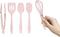 COOK with COLOR Set of Five Pink and Rose Gold Silicone MINI Kitchen Utensil Set...
