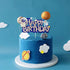 JeVenis Space Birthday Cake Topper - Cupcake & Rocket Decoration - Astronaut Cake Decoration...